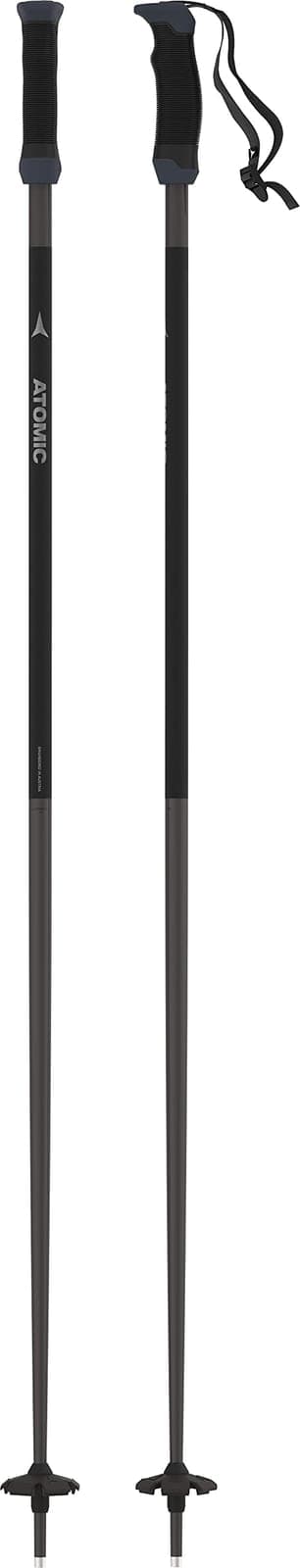 Atomic AMT SQS Ski Poles, Black, 120 cm